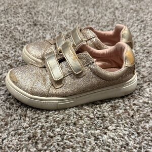 Sparkly Gold Kids Shoes